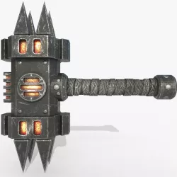 lava hammer Low-poly  3D model