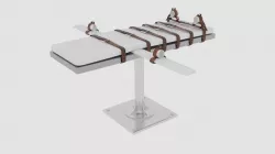  Lethal Injection Bed  3D model