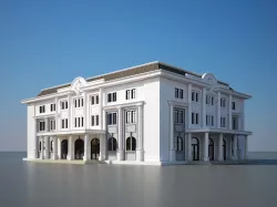 Library 3D model