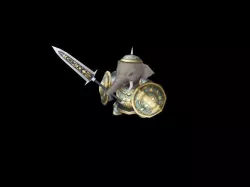 Low poly fantasy monster countryman n06 Low-poly  3D model