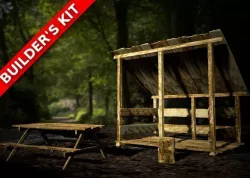 Lumber Kit - Rough-Hewn Texture Low-poly  3D model