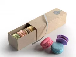 Macarons Gift Box 3D model