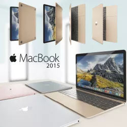 Macbook 2015 3D model