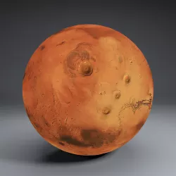 Mars 8k Globe 3D model