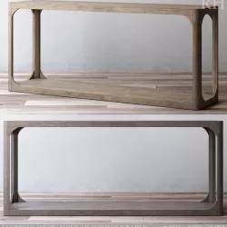 MARTENS RECTANGULAR CONSOLE TABLE 3D model