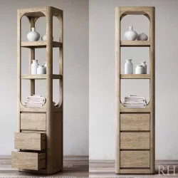 MARTENS TALL BATH CABINET 3D model