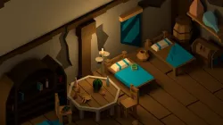 Medieval Interior Pack - Low poly Cartoon Pack Low-poly  3D model