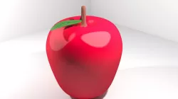 Mediterranean Fruit - Apple 3D model