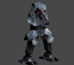 Megedo robot1 Low-poly  3D model