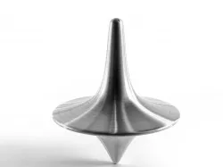 Metal Spinning Top 3D model