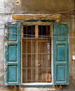 Middel Eastern Lebanese Window Low-poly  3D model