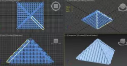Middle eastern Brick Roof Low-poly  3D model