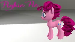 My Little Pony PinkiePie 3D Model Low-poly  3D model
