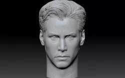 Neo Anderson From Matrix Keanu Reeves Head 3D Print 3D print model