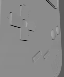 nintendo gameboy 3D model