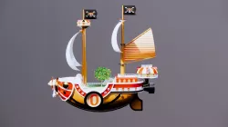 One Piece Luffy The Thousand Sunny  3D print model