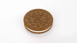 Oreo biscuit sculpture and pendant 3D print model