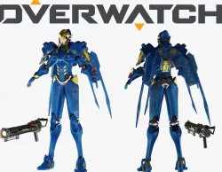 Overwatch Pharah 3D model