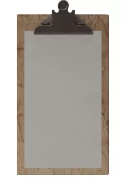 Paper clipper Low-poly  3D model