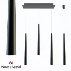 Pendant lamp Nowodvorski QUEBECK black 3D model