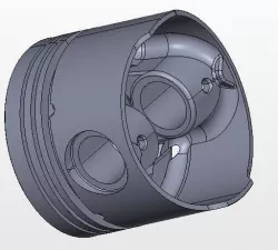 Piston 1400cc 3D model