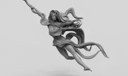 Pole Dance Girl 3D print model