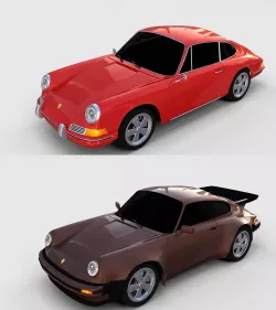 Porsche 911 Pack 3D model
