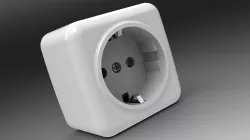 Power socket mk 2b 3D model