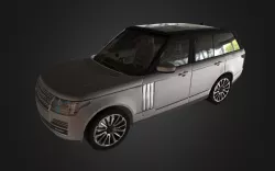 Range Rover Vogue Autobiography Low-poly  3D model
