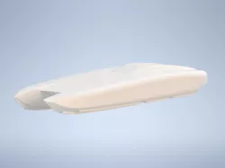 RC catamaran 3D print model
