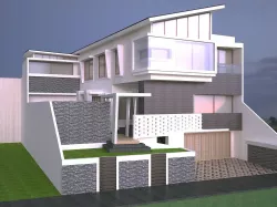 Really really simple house 3D model