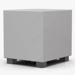 REL Tzero Gloss White Lacquer 3D model