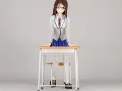 Rena anime girl pose 2 3D model