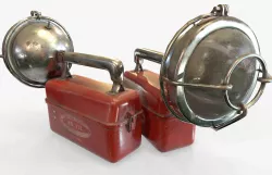Retro Flashlight Vintage Game Ready PBR Textures  Low-poly  3D model