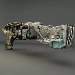 Riddicks Hero Shotgun Low-poly  3D model