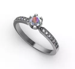 Ring Engagment Ring 3D print model 3D print model