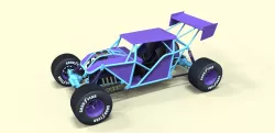 Road buggy 3D model