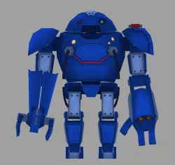 Robot Low-poly  3D model