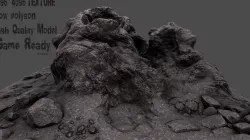 Rock 3D model