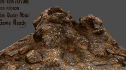 Rock 3D model
