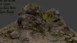Rock 3D model