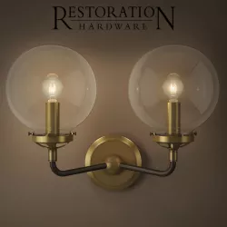 Sconce Restoration Hardware BISTRO GLOBE 3D model