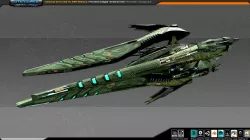 SF Alien Dreadnought  A7 Low-poly  3D model