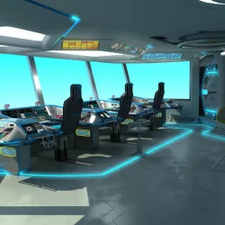 Ship Bridge 3D model