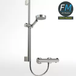 Shower Set 3D model