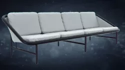  SLING Three-Seater Sofa by George Nelson by Herman Miller 3D model