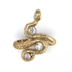 snake ring 3D print model
