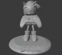 Sonic The Hedgehog  3D print model