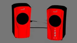 Speakers 3D model