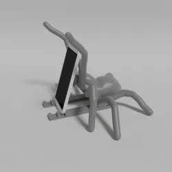 Spider 3D print model